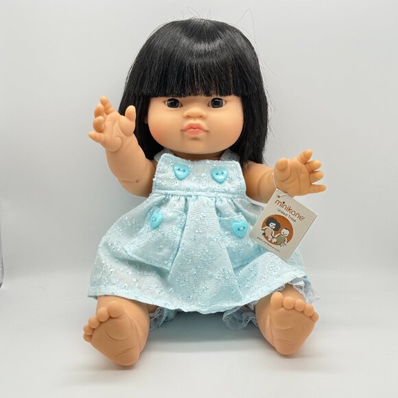 Minikane Baby Doll 13" JADE Vanilla Scented Anatomically Correct & Outfit - Picture 1 of 13